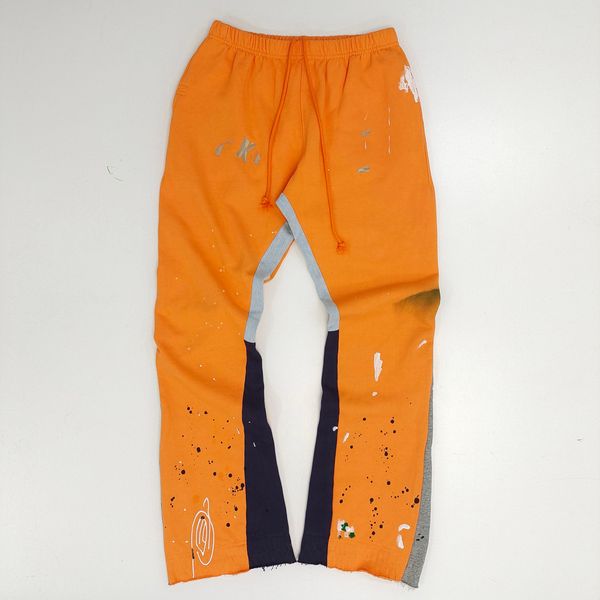 Pantalons pour hommes GD Pantalons pour hommes Style Hip Hop Vintage Vieille peinture délavée de haute qualité 230828