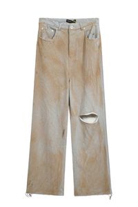 Pantalon pour hommes grailz gris colorant de boue pantalon de survêtement