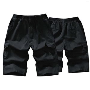 Pantalons pour hommes H Homme Mode Casual Multi Poche Zipper Buckle Cargo Outdoor Shorts Outillage