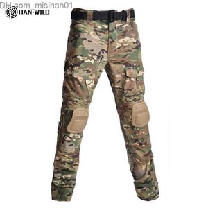 Pantalones de hombre Han Wild Pantalones de talla grande 8XL Pantalones de carga para hombre con pantalones tácticos militares acolchados Caza Pantalones de camuflaje con múltiples bolsillos Z230731