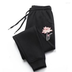 Pantalones para hombres Harajuku Goblincore Diseñador Felpa Impresión de verano Anime Flores Pantalones urbanos Blusa 2023 Hombres Pantalones Negro Básico Graphi