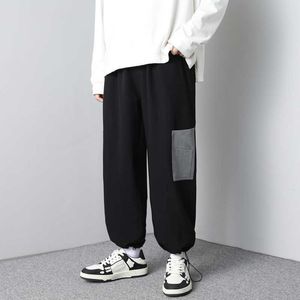 Pantalons pour hommes Harajuku Retro Harem Pants Allmatch Joggers 2022 Summer Japanese Streetwear Cargo Pants Drawstring Men Casual Pants for Teens Z0306