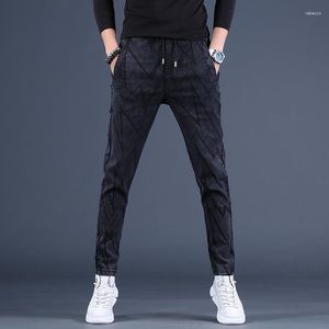 Pantalons pour hommes de haute qualité printemps automne mode tendance coréenne Slim Jeans longs pantalons droits Cargo 2023 S19