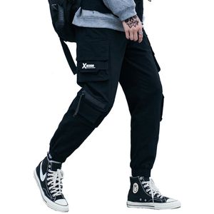 Herenbroek High Street Workwear Pants Multi-Pockets Tooling Fashion Casual Sweatpants Jogging Library Hip-Hop Cotton Trousers