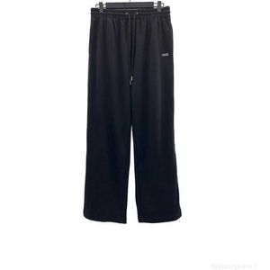 Pantalons pour hommes Version haute du pantalon à jambe large palmé CL de la marque Chao, tissu uni double face, version ample à jambe large, même pantalon 2UEY pour hommes et femmes