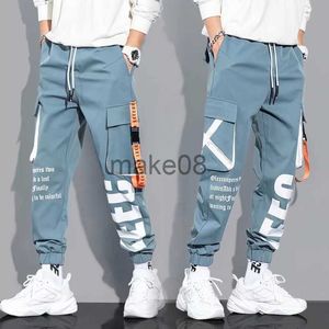 Pantalons pour hommes Hip Hop Cargo Pants Hommes Streetwear Coton Joggers Mode Pantalons de survêtement Homme Casual Harem Pantalon Été Harajuku Pantalon Hommes Femmes J230712