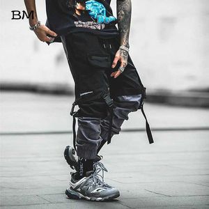 Pantalon masculin Hip Hop Jogger Mens Mens Corée Vêtements de rue Corée Techwear Mens MODIS PANTAGE DE COSTO CASS