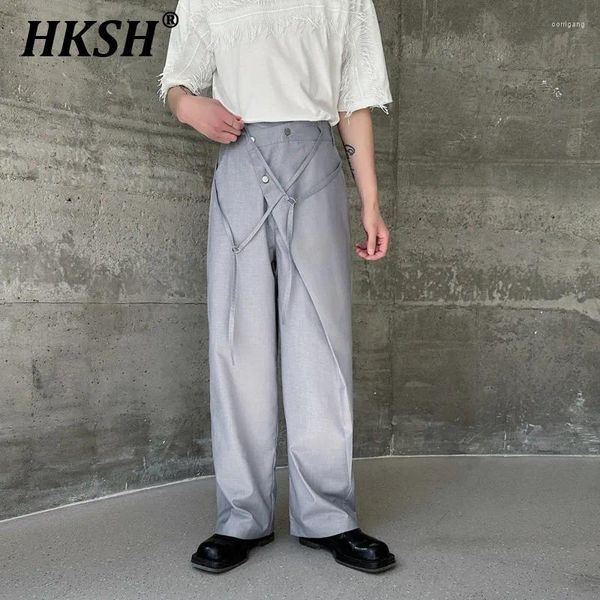 Pantalon masculin HKSH NICHE DESIGN LAG LAG LAG PRANTER POUR TIDE PRINTEMP AUTUM