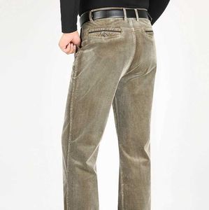 Pantalon masculin icpans pantalon en velours côtelet