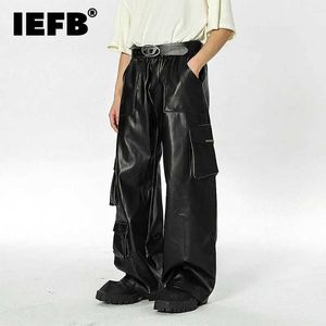 Pantalon masculin iefb street wear pant-cuir pantal