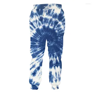 Pantalones para hombres IFPD Tie Dye Jogger Primavera y otoño Casual suelto de gran tamaño Impresión 3D Hombres / Mujeres Poliéster Pantalones deportivos al por mayor