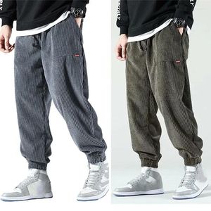 Mannen Broek In Corduroy Jogger Harem Hip Hop Lente Zomer Losse Harajuku Broek Outdoor Sport Joggingbroek Big Size Pantalo