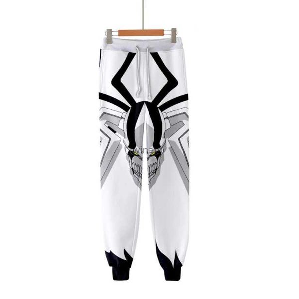 Pantalones para hombres Japón Anime Bleach 3D Joggers Track Pants Hombres Hombres/Mujeres Pantalones casuales Hip Hop Pantalones de chándal Harajuku Streetwear Cosplay CostumesL240104