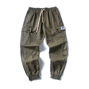 Pantalones de hombre Lavado de otoño japonés Old Work Fit Nine Cotton Tide Brand Beam Youth Handsome Retro