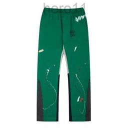 Calças masculinas jeans galerias departamento designer sweatpants esportes 7216b pintado flare sweat pant xpz4