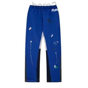 Pantalons pour hommes Jeans Galleries Dept Designer Pantalons de survêtement Sports 7216b Pantalon de survêtement évasé peint EMVT