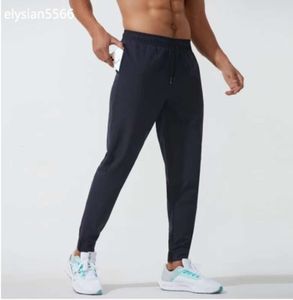 Pantalons pour hommes Jogger Long Sport Yoga LU LU L Outfit Séchage rapide Cordon de serrage Poches de sport Pantalons de survêtement Pantalons Hommes Casual Taille élastique Fitness Vêtements à la mode Sxdef