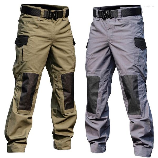 Pantalones para hombres Jogger Táctico al aire libre Militar Ejército de EE. UU. Ropa de trabajo de carga Uniforme de combate Paintball Multi bolsillos 2x