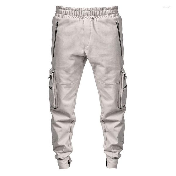 Pantalons pour hommes Joggers hommes Harem Multi poches Streetwear Hip Hop pantalons de survêtement Harajuku 2023 printemps décontracté piste Cargo pantalon pantalon