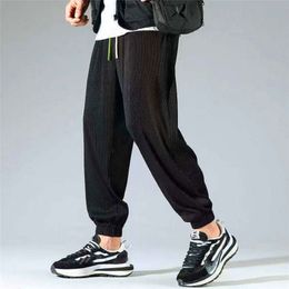 Mannen Broek Jogging Big Size Zomer Casual Mode Sport Broek Effen Hip Hop Stijl Harem Pantalones De Los Hombres 230724