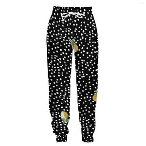 Pantalon pour hommes Jumeast 3D Jogger Casual Pantalon de survêtement Baggy Mens Blanc Polka Dots Imprimer Droit pour hommes Streetwear Pantalon de survêtement