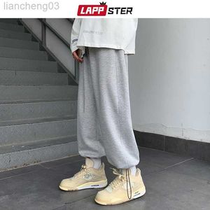 Herenbroek lappster mannen Japanse streetwear stevige baggy joggers broek 2020 man Koreaanse mode hiphop joppants paar zwarte broek 5xl w0411