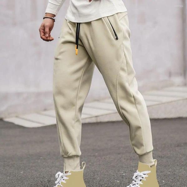 Pantalones para hombres TODIO DE PEJO Men corriendo deportivo de ajuste suelto con bolsillos laterales con pada de tobillo elástica para gimnasio