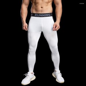 Pantalons pour hommes Leggings Gym Compression pantalon élastique Sport