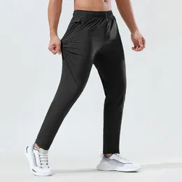 Pantalones para hombres Entrenamiento de ocio Running Fitness pantalón de yoga delgado de secado rápido Slacks largos pantalones casuales