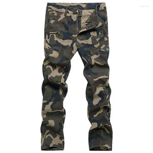 Pantalons pour hommes Salopette de camouflage en vrac Sport de plein air Alpinisme Résistant à l'usure Tactique Coton Militaire