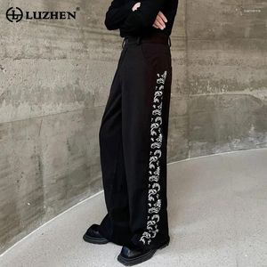 Pantalon masculin Luzhen élégant costume décontracté.