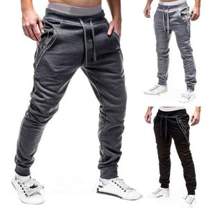 Herenbroek mannelijke heup heren zweetwedstrijden broekcasual elastische jogging sport vaste baggy pocket broeken voorjaar herfst trackpants 3xl