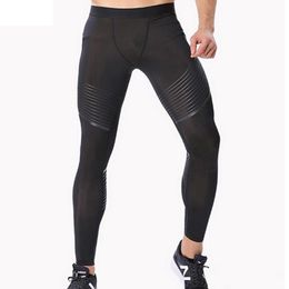 Pantalons pour hommes Collants Bodyboulding pour hommes Pantalons de compression pour hommes Impression Collants de fitness Pantalons élastiques pour hommes Gym Running Sport Leggings Hommes 230607