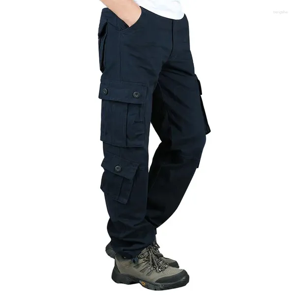 Pantalones de hombre Pantalones masculinos Cargo ligero Casual Fondos al aire libre Escalada Senderismo Ejercicio Trabajo para hombres