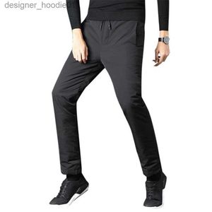 Pantalones de hombre Hombre Invierno Venta caliente 100% pantalones de pato blanco Venta caliente Otoño Pantalones gruesos acolchados para hombre Capris cálidos Pantnes Abajo L231129