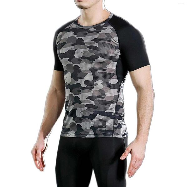 Pantalones para hombres Camisas de noche para hombres Ropa de dormir Calor compatible con máquina T Camisa de spandex Ligera