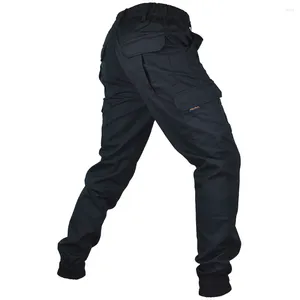 Pantalon pour hommes Mege Tactique Camouflage 2023 Outdoor Ripstop Cargo Noir Vêtements de travail Randonnée Chasse Combat Pantalon Streetwear