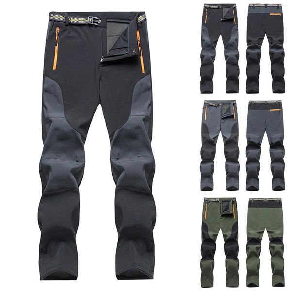 Pantalons pour hommes Hommes Down And Warm Windproof Outdoor Sports Rushing Womens