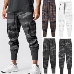 Herenbroek Herenmode Oversized Camouflage Cargo Outdoor Army Multifunctionele gevechtsbroeken Dunne jungle