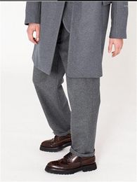 Pantalons pour hommes Costume pour hommes Décontracté Printemps et automne Europe Royaume-Uni Pantalon de grande taille de qualité professionnelle