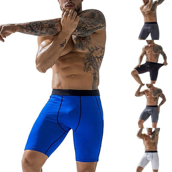Pantalones De Hombre Leggings Elásticos Ajustados De Cintura Alta De Verano para Hombres Medias De Bolsillo Lateral De Baloncesto