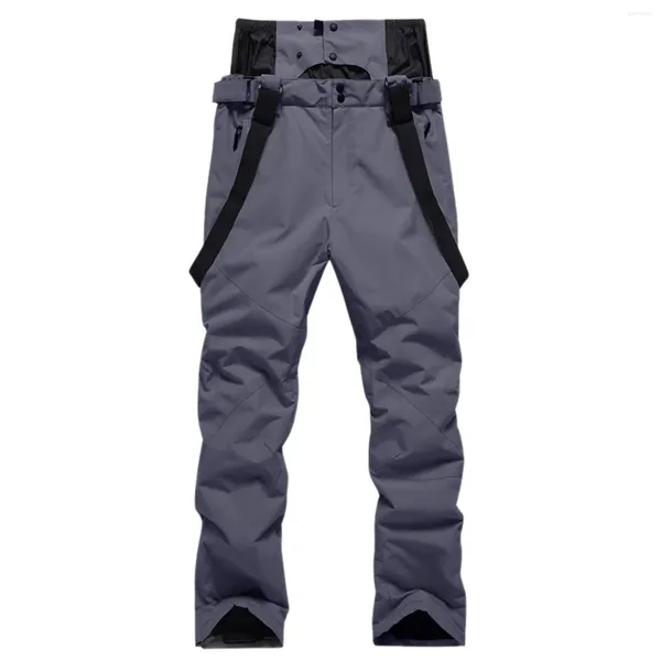 Pantalons pour hommes Hommes et femmes avec les mêmes amoureux Automne Hiver Épais Chaud Lâche Thermique Vêtements de ski Snowboard Salopette Coupe-vent Tenues