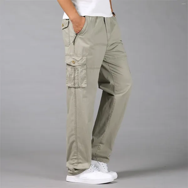 Pantalons pour hommes hommes Baggy Joggers mode Streetwear décontracté polaire Harem grande taille poche solide taille élastique pantalon global
