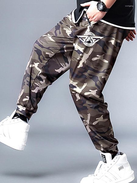 Pantalons pour hommes Pantalons de camouflage respirants grande taille Petits pieds Mince Lisse Doux Gras Grand Pantalon