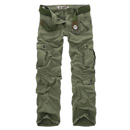 Pantaloni da uomo pantaloni cargo da uomo pantaloni mimetici militari per uomo 7 colori 221117