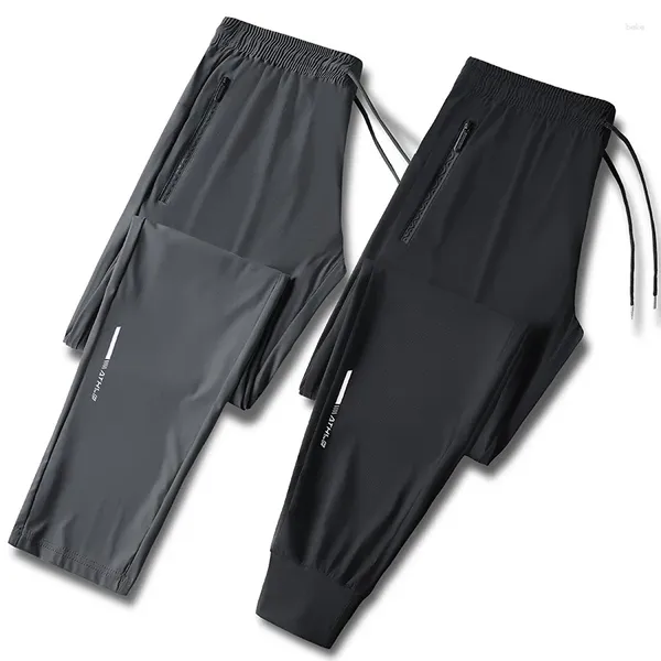 Pantalon masculin pour hommes décontractés fitness de sport