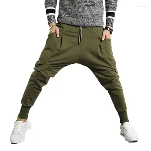 Pantalons pour hommes Hommes Cross Casual Coton élastique Hommes Mode coréenne Baggy Skinny Pantalons de survêtement Pantalon Jogger Crayon Grande Taille 5X