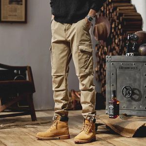 Herenbroeken Herenmode Militaire Cargo Leger Slim Regualr Straight Fit Katoen Meerkleurig Camouflage Groen Geel Broek BL7605