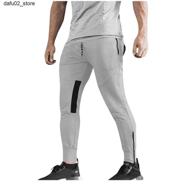 Pantalones para hombres Fitness Leggings de algodón Jogging Pants Hip Hop Joggers Streetwear Running pantalones Entrenamiento Pantalones de chándal Q240417