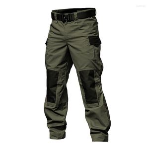 Pantalons masculins Chargo tactique militaire armée verte de combat Green Combat Multi Pockets Grey Uniform Paintball